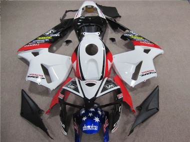 Buy 2005-2006 White Red Blue Lee Honda CBR600RR Motorbike Fairing Canada