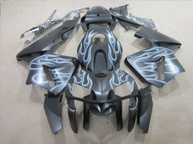 Buy 2005-2006 Black Silver Flame Honda CBR600RR Replacement Motorcycle Fairings Canada