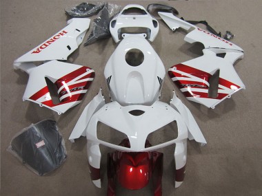 Buy 2005-2006 White Red Honda CBR600RR Motorcycle Fairing Kit Canada