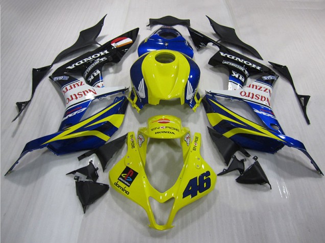 Buy 2007-2008 Yellow Blue 46 Honda CBR600RR Motorbike Fairing Canada Buy 2007-2008 Yellow Blue 46 Honda CBR600RR Motorbike Fairing Canada