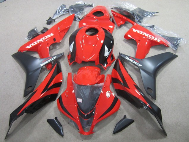 Buy 2007-2008 Black Red Honda CBR600RR Motorbike Fairings Canada