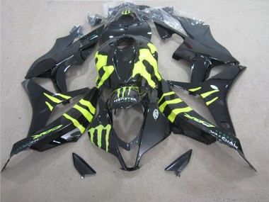 Buy 2007-2008 Black Green Monster Honda CBR600RR Motorcycle Fairing Kit Canada