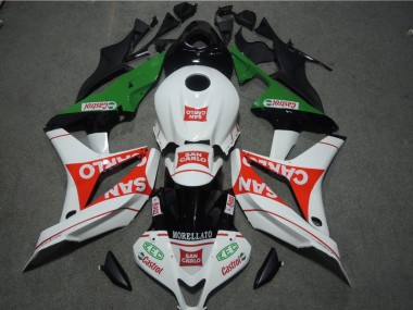 Buy 2007-2008 White Red MORELLATO San Carlo Honda CBR600RR Bike Fairing Kit Canada