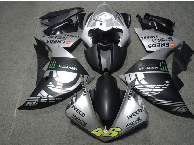 Buy 2007-2008 Black Silver Monster IVECO 46 Honda CBR600RR Motorcyle Fairings Canada