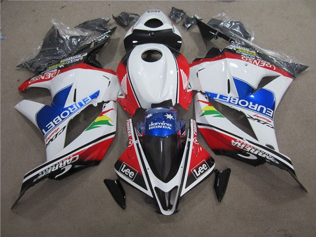 Buy 2009-2012 Blue White EUROBET Lee Honda CBR600RR Motorcycle Fairing Canada Buy 2009-2012 Blue White EUROBET Lee Honda CBR600RR Motorcycle Fairing Canada