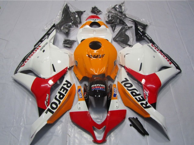 Buy 2009-2012 White Orange Black Repsol Honda CBR600RR Motorcycle Fairing Kit Canada Buy 2009-2012 White Orange Black Repsol Honda CBR600RR Motorcycle Fairing Kit Canada