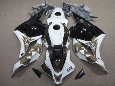 Buy 2009-2012 Black White Honda CBR600RR Bike Fairing Kit Canada