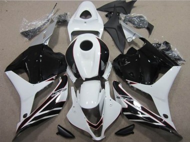 Buy 2009-2012 White Black Honda CBR600RR Motorcycle Fairings Kit Canada