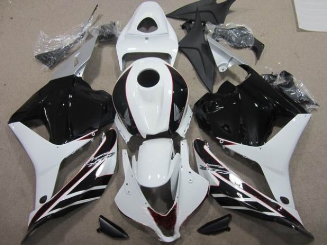 Buy 2009-2012 Black White Honda CBR600RR Motorcycle Fairings Canada Buy 2009-2012 Black White Honda CBR600RR Motorcycle Fairings Canada