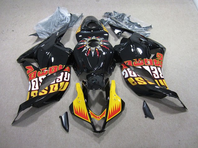 Buy 2009-2012 Black Yellow Honda CBR600RR Motorcycle Fairing Canada Buy 2009-2012 Black Yellow Honda CBR600RR Motorcycle Fairing Canada