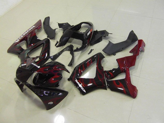 Buy 2000-2001 Black Red Flame Honda CBR900RR 929 Motorcylce Fairings Canada Buy 2000-2001 Black Red Flame Honda CBR900RR 929 Motorcylce Fairings Canada