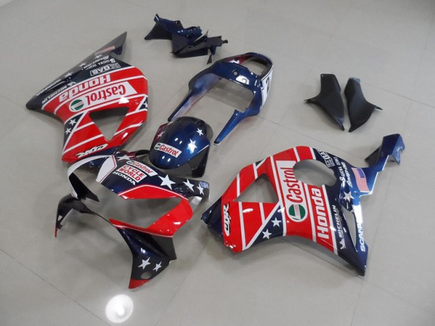 Buy 2002-2003 Blue Red Cycle World Castrol Honda CBR900RR 954 Motorcycle Fairing Kit Canada Buy 2002-2003 Blue Red Cycle World Castrol Honda CBR900RR 954 Motorcycle Fairing Kit Canada