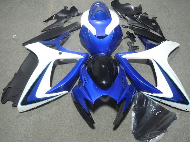 Buy 2006-2007 Blue White Kawasaki ZX10R Bike Fairings Canada