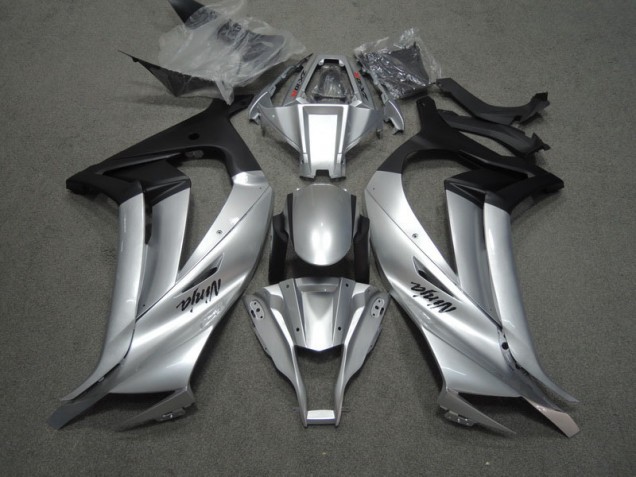 Buy 2011-2015 Silver Black Ninja Kawasaki ZX10R Motorcycle Replacement Fairings Canada