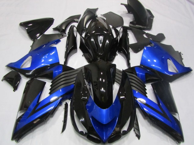 Buy 2006-2011 Black Blue Kawasaki ZX14R ZZR1400 Moto Fairings Canada Buy 2006-2011 Black Blue Kawasaki ZX14R ZZR1400 Moto Fairings Canada