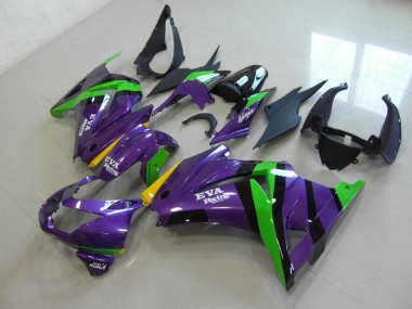 Buy 2008-2012 Purple EVA Racing Kawasaki ZX250R Bike Fairing Canada