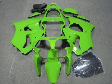 Buy 2000-2002 Green Kawasaki ZX6R Motorcycle Fairings Kits Canada