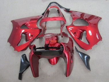 Buy 2000-2002 Red Kawasaki ZX6R Motorcyle Fairings Canada
