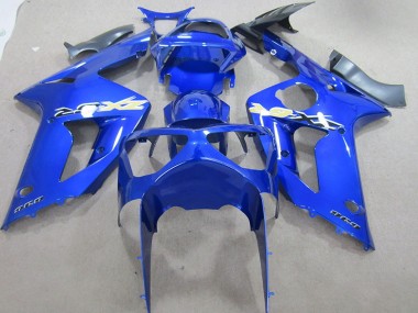 Buy 2003-2004 Blue 636 Kawasaki ZX6R Motorcycle Fairing Kits Canada