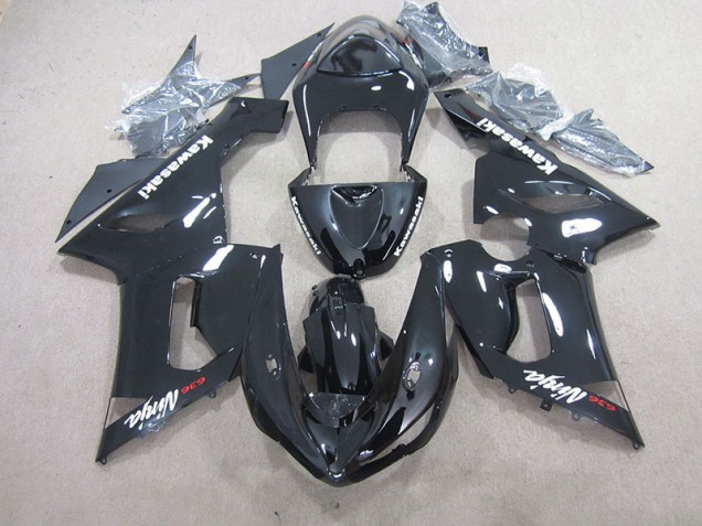 Buy 2005-2006 Black Ninja 636 Kawasaki ZX6R Motorcycle Bodywork Canada