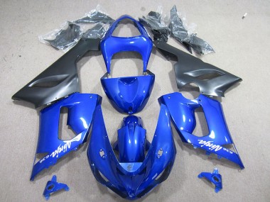 Buy 2005-2006 Blue White Ninja 636 Kawasaki ZX6R Motorcyle Fairings Canada