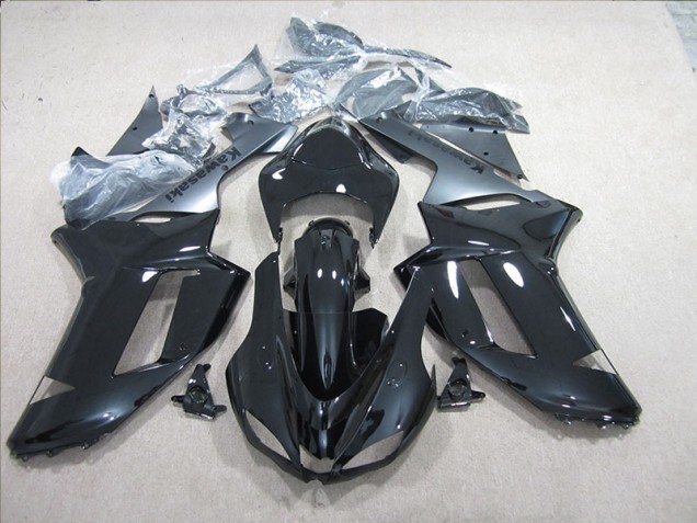 Buy 2007-2008 Black Silver Kawasaki ZX6R Motorcylce Fairings Canada Buy 2007-2008 Black Silver Kawasaki ZX6R Motorcylce Fairings Canada