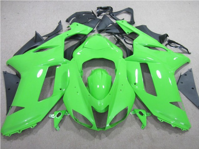 Buy 2007-2008 Green Kawasaki ZX6R Replacement Motorcycle Fairings Canada Buy 2007-2008 Green Kawasaki ZX6R Replacement Motorcycle Fairings Canada