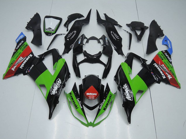 Buy 2013-2018 Black Green Red Motocard Kawasaki ZX6R Motorcycle Fairing Kit Canada Buy 2013-2018 Black Green Red Motocard Kawasaki ZX6R Motorcycle Fairing Kit Canada