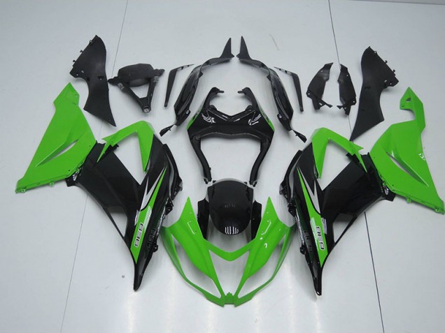 Buy 2013-2018 Black Green 636 Kawasaki ZX6R Bike Fairings Canada Buy 2013-2018 Black Green 636 Kawasaki ZX6R Bike Fairings Canada