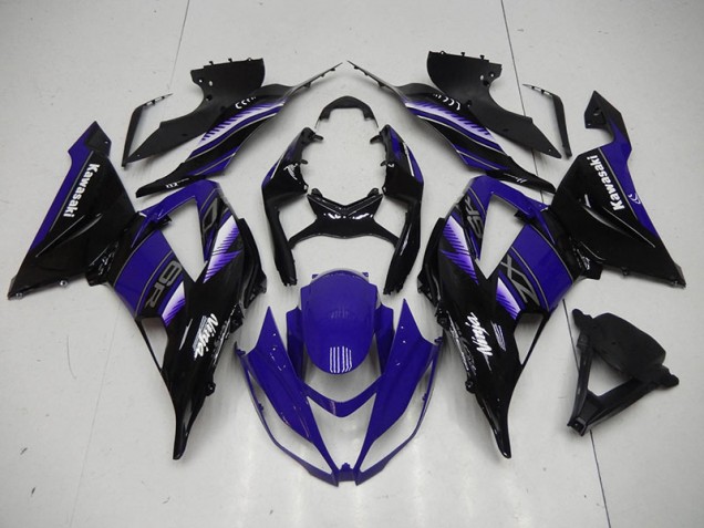 Buy 2013-2018 Black Blue Kawasaki ZX6R Motorbike Fairing Canada Buy 2013-2018 Black Blue Kawasaki ZX6R Motorbike Fairing Canada