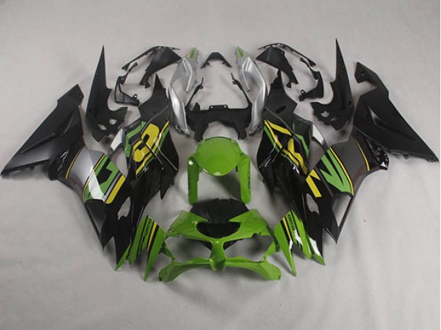 Buy 2019-2023 Black Green Kawasaki ZX6R Motorcyle Fairings Canada Buy 2019-2023 Black Green Kawasaki ZX6R Motorcyle Fairings Canada