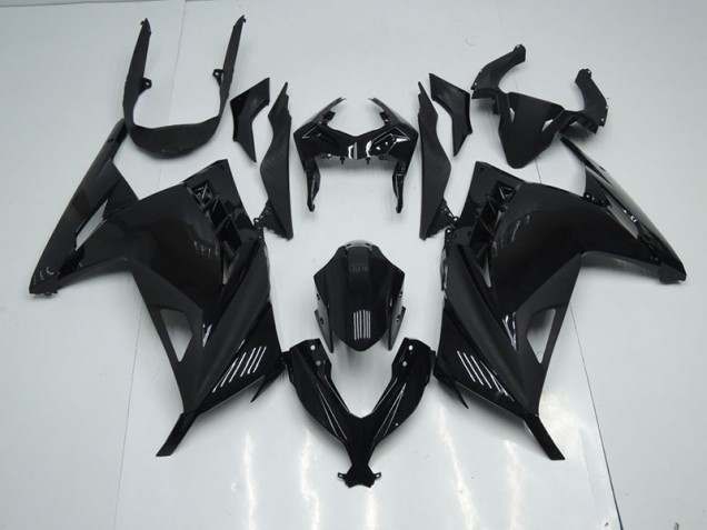 Buy 2013-2016 Black Kawasaki ZX300R Motorcycle Bodywork Canada