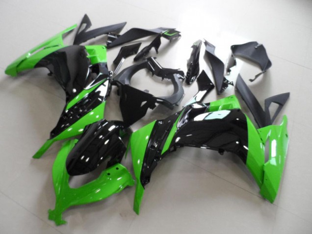 Buy 2013-2016 Black Green Kawasaki ZX300R Motorbike Fairing Kits Canada