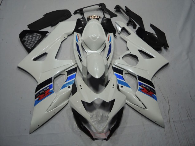 Buy 2005-2006 White Blue Suzuki GSXR1000 Motorcycle Fairing Kits Canada Buy 2005-2006 White Blue Suzuki GSXR1000 Motorcycle Fairing Kits Canada