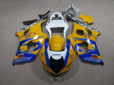 Buy 2003-2004 Yellow Blue Corona Extra Suzuki GSXR1000 Motorcycle Fairing Kit Canada