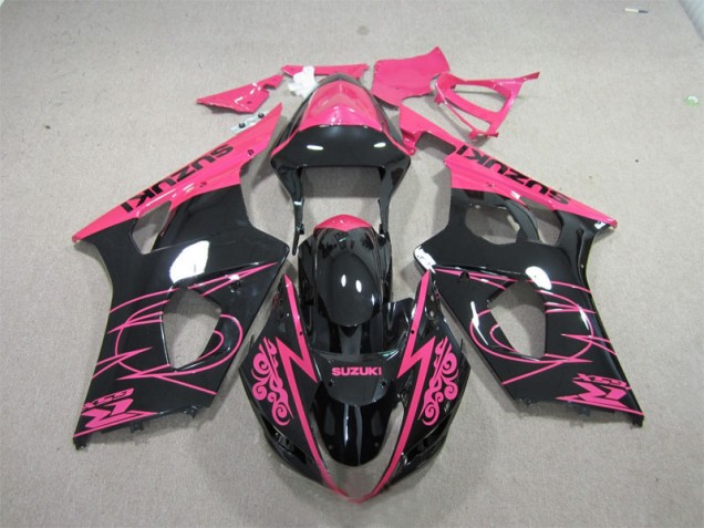 Buy 2003-2004 Pink Black Suzuki GSXR1000 Bike Fairing Kit Canada Buy 2003-2004 Pink Black Suzuki GSXR1000 Bike Fairing Kit Canada