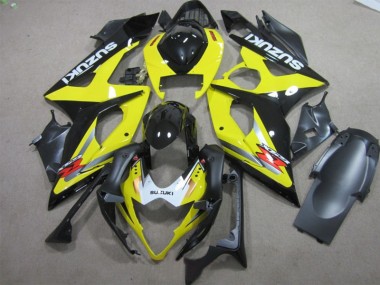 Buy 2005-2006 Black Yellow Suzuki GSXR1000 Motor Bike Fairings Canada