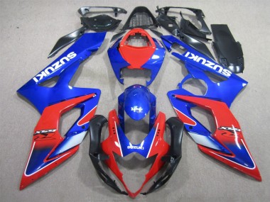 Buy 2005-2006 Blue Red Suzuki GSXR1000 Motorcyle Fairings Canada