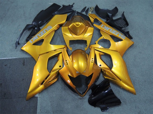 Buy 2005-2006 Gold Suzuki GSXR1000 Motorcycle Fairings Kit Canada