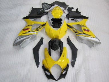 Buy 2007-2008 Yellow Black Suzuki GSXR1000 Motorbike Fairings Canada