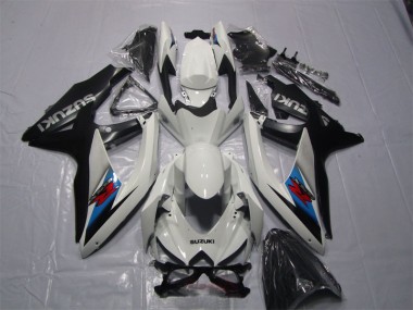 Buy 2007-2008 White Black Suzuki GSXR1000 Motor Bike Fairings Canada