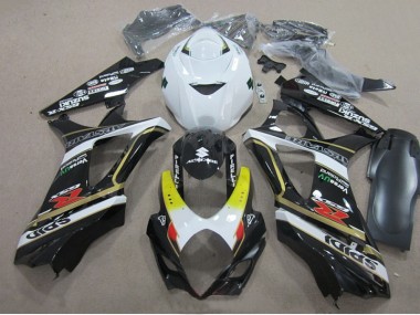Buy 2007-2008 Black White Suzuki GSXR1000 Motorcylce Fairings Canada