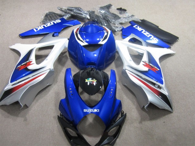 Buy 2007-2008 Blue White Suzuki GSXR1000 Motor Bike Fairings Canada Buy 2007-2008 Blue White Suzuki GSXR1000 Motor Bike Fairings Canada