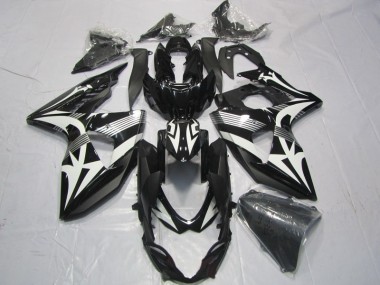 Buy 2009-2016 Black White Suzuki GSXR1000 Motorcyle Fairings Canada