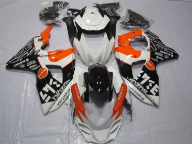 Buy 2009-2016 White Black Orange Bright Logic Suzuki GSXR1000 Motor Bike Fairings Canada
