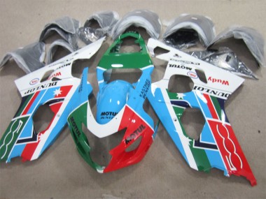 Buy 2001-2003 Blue Green White Motul Suzuki GSXR600 Motorcycle Bodywork Canada