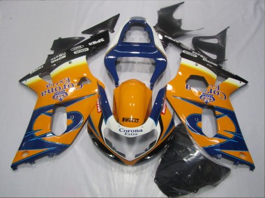 Buy 2001-2003 Blue Orange Corona Extra Suzuki GSXR600 Bike Fairing Canada