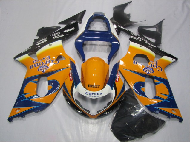 Buy 2001-2003 Blue Orange Corona Extra Suzuki GSXR600 Bike Fairing Canada Buy 2001-2003 Blue Orange Corona Extra Suzuki GSXR600 Bike Fairing Canada