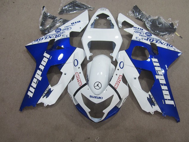 Buy 2004-2005 White Blue Motul Suzuki GSXR600 Motorbike Fairing Canada