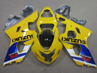 Buy 2004-2005 Yellow Blue Suzuki GSXR600 Motor Bike Fairings Canada